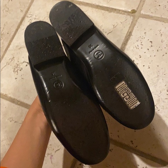 Chanel Black Braided Mules Loafer Slip on 6 RARE - Picture 8 of 15